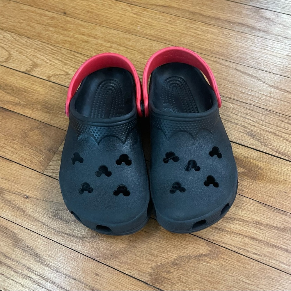 Disney Parks Disney World Crocs x Disney Mickey Mouse Cutout Clog Crocs Kids 12